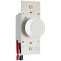 Yhior R603PLTKV 600W 3 Way Maximum Rotary Dimmer; Light Almond YH570309